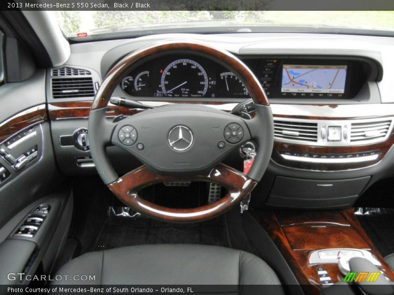 Dashboard of 2013 S 550 Sedan