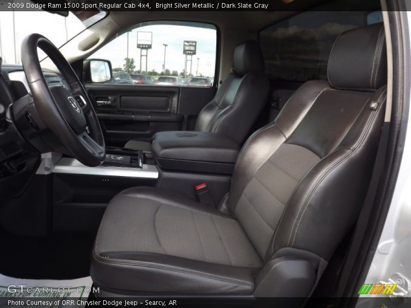 Front Seat of 2009 Ram 1500 Sport Regular Cab 4x4