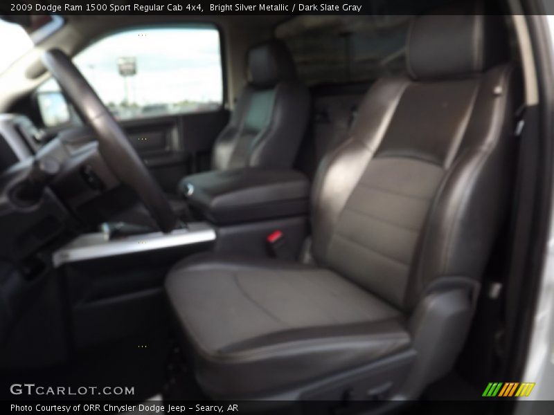 Bright Silver Metallic / Dark Slate Gray 2009 Dodge Ram 1500 Sport Regular Cab 4x4