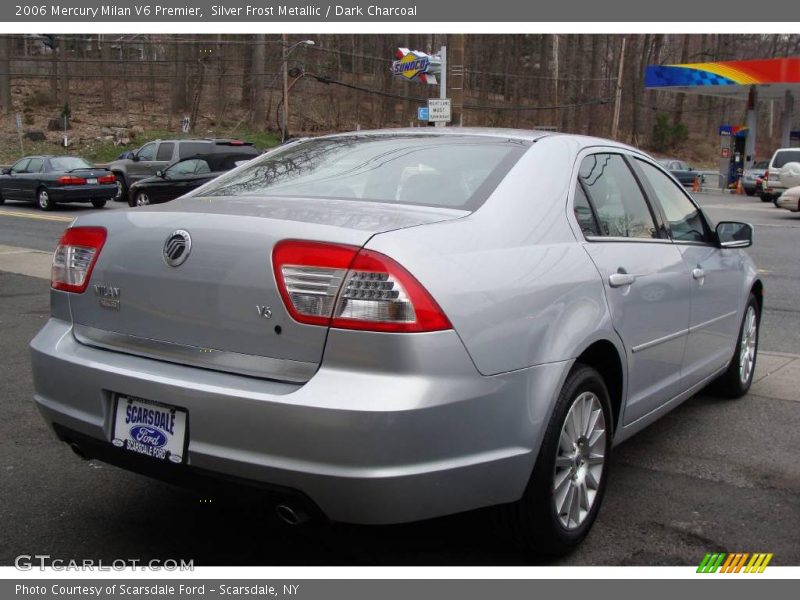 Silver Frost Metallic / Dark Charcoal 2006 Mercury Milan V6 Premier