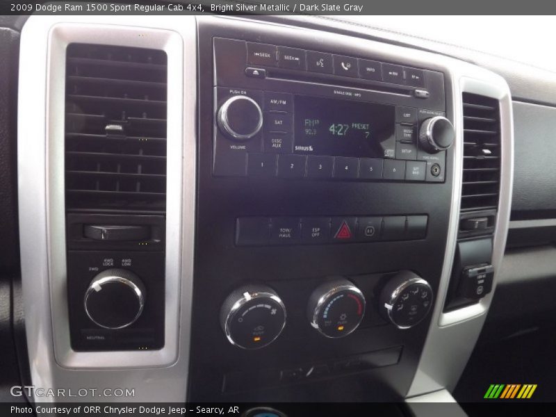 Bright Silver Metallic / Dark Slate Gray 2009 Dodge Ram 1500 Sport Regular Cab 4x4