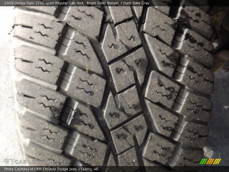 Bright Silver Metallic / Dark Slate Gray 2009 Dodge Ram 1500 Sport Regular Cab 4x4