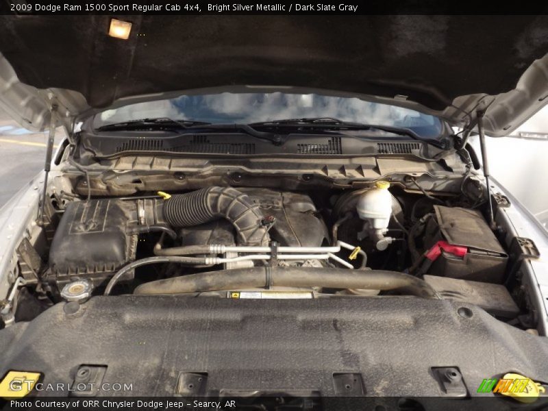 Bright Silver Metallic / Dark Slate Gray 2009 Dodge Ram 1500 Sport Regular Cab 4x4