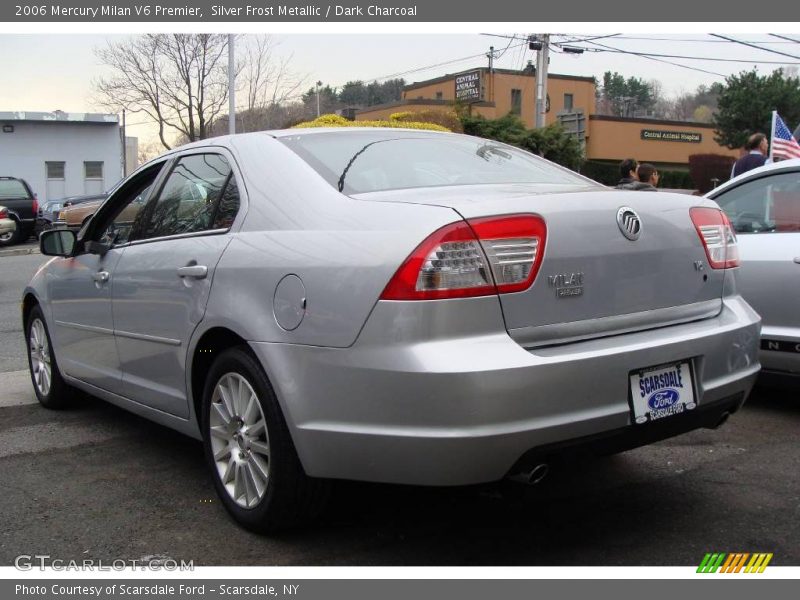 Silver Frost Metallic / Dark Charcoal 2006 Mercury Milan V6 Premier