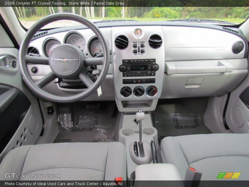Stone White / Pastel Slate Gray 2008 Chrysler PT Cruiser Touring