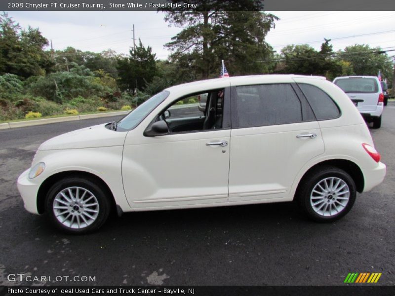 Stone White / Pastel Slate Gray 2008 Chrysler PT Cruiser Touring