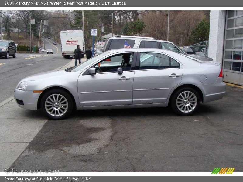 Silver Frost Metallic / Dark Charcoal 2006 Mercury Milan V6 Premier