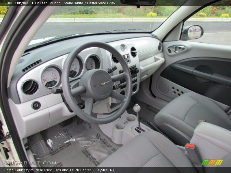 Stone White / Pastel Slate Gray 2008 Chrysler PT Cruiser Touring