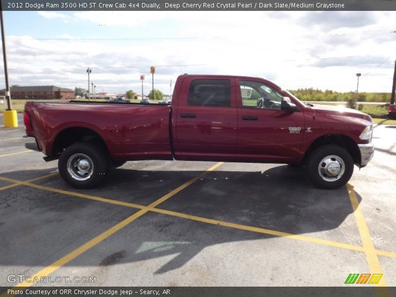 Deep Cherry Red Crystal Pearl / Dark Slate/Medium Graystone 2012 Dodge Ram 3500 HD ST Crew Cab 4x4 Dually