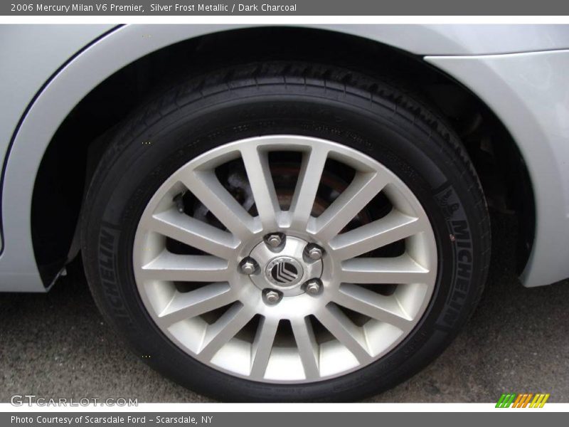Silver Frost Metallic / Dark Charcoal 2006 Mercury Milan V6 Premier