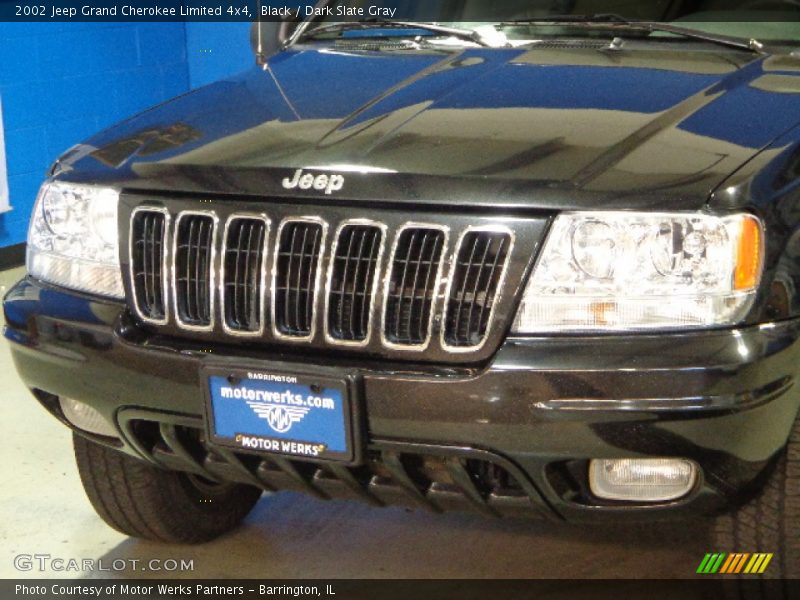 Black / Dark Slate Gray 2002 Jeep Grand Cherokee Limited 4x4