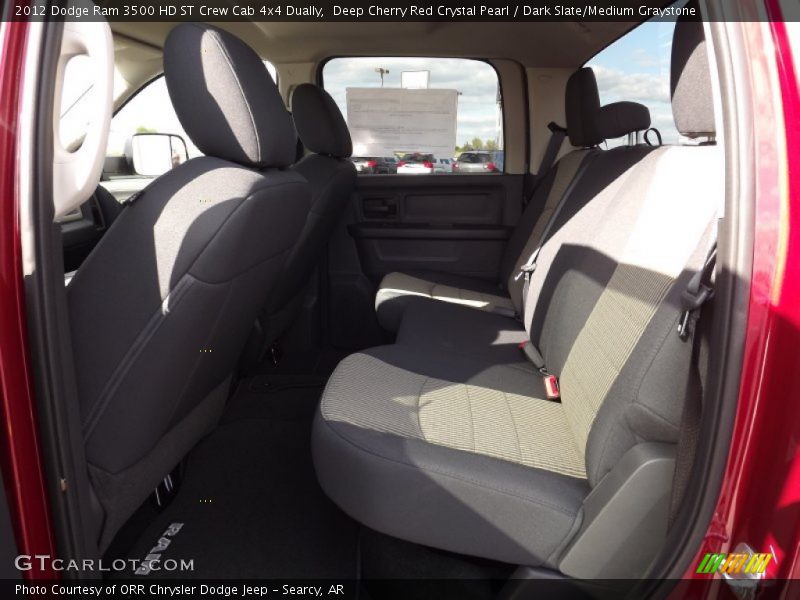 Deep Cherry Red Crystal Pearl / Dark Slate/Medium Graystone 2012 Dodge Ram 3500 HD ST Crew Cab 4x4 Dually