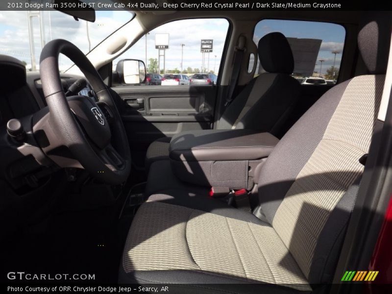 Deep Cherry Red Crystal Pearl / Dark Slate/Medium Graystone 2012 Dodge Ram 3500 HD ST Crew Cab 4x4 Dually