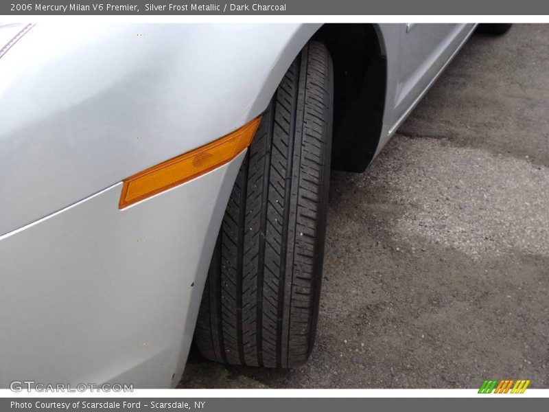 Silver Frost Metallic / Dark Charcoal 2006 Mercury Milan V6 Premier