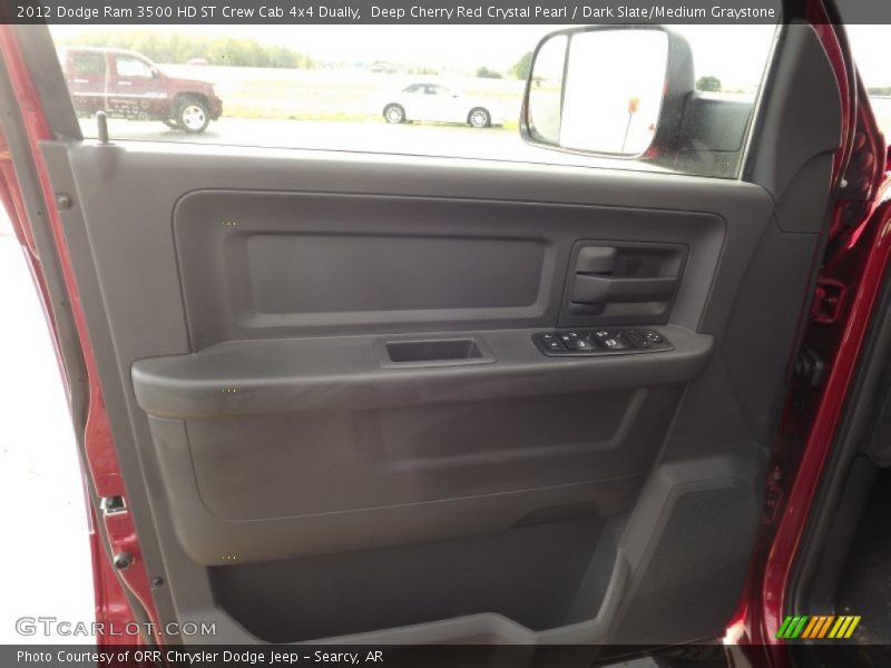 Deep Cherry Red Crystal Pearl / Dark Slate/Medium Graystone 2012 Dodge Ram 3500 HD ST Crew Cab 4x4 Dually