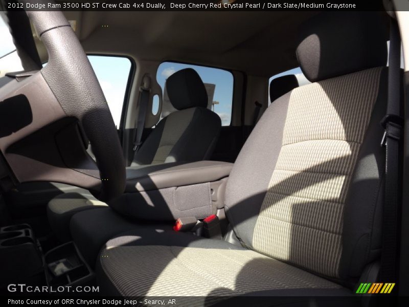 Deep Cherry Red Crystal Pearl / Dark Slate/Medium Graystone 2012 Dodge Ram 3500 HD ST Crew Cab 4x4 Dually