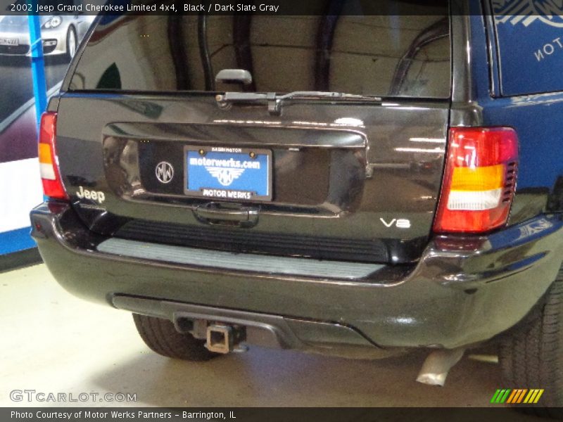 Black / Dark Slate Gray 2002 Jeep Grand Cherokee Limited 4x4