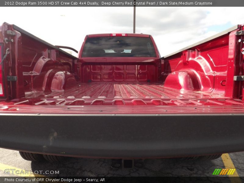 Deep Cherry Red Crystal Pearl / Dark Slate/Medium Graystone 2012 Dodge Ram 3500 HD ST Crew Cab 4x4 Dually
