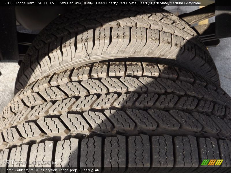 Deep Cherry Red Crystal Pearl / Dark Slate/Medium Graystone 2012 Dodge Ram 3500 HD ST Crew Cab 4x4 Dually