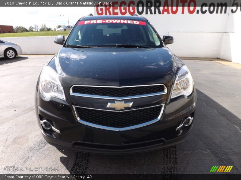 Black Granite Metallic / Jet Black 2010 Chevrolet Equinox LT