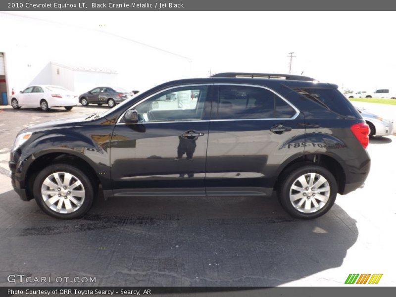 Black Granite Metallic / Jet Black 2010 Chevrolet Equinox LT