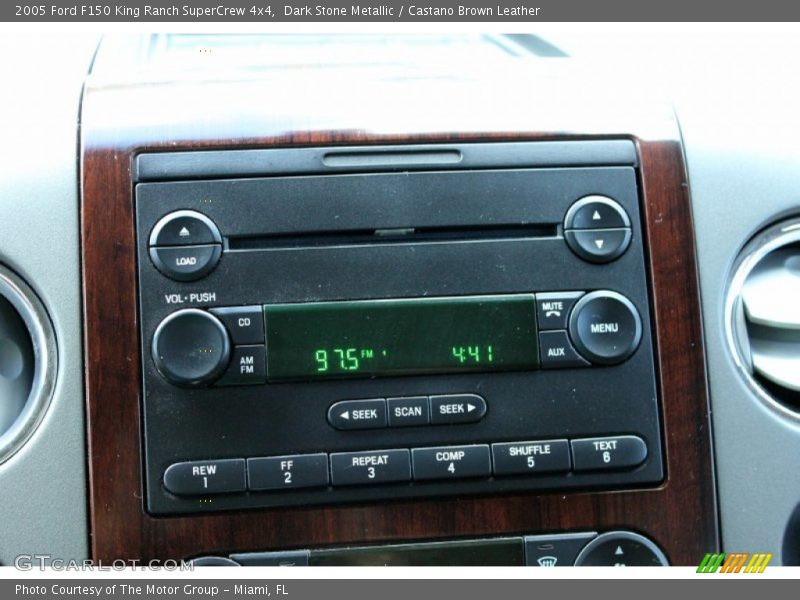 Audio System of 2005 F150 King Ranch SuperCrew 4x4