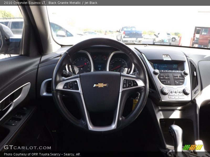 Black Granite Metallic / Jet Black 2010 Chevrolet Equinox LT
