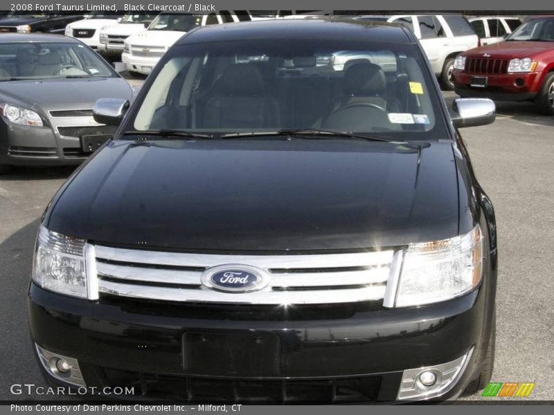Black Clearcoat / Black 2008 Ford Taurus Limited