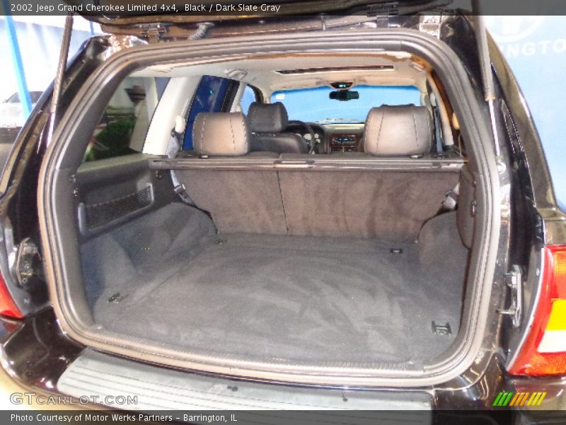 Black / Dark Slate Gray 2002 Jeep Grand Cherokee Limited 4x4
