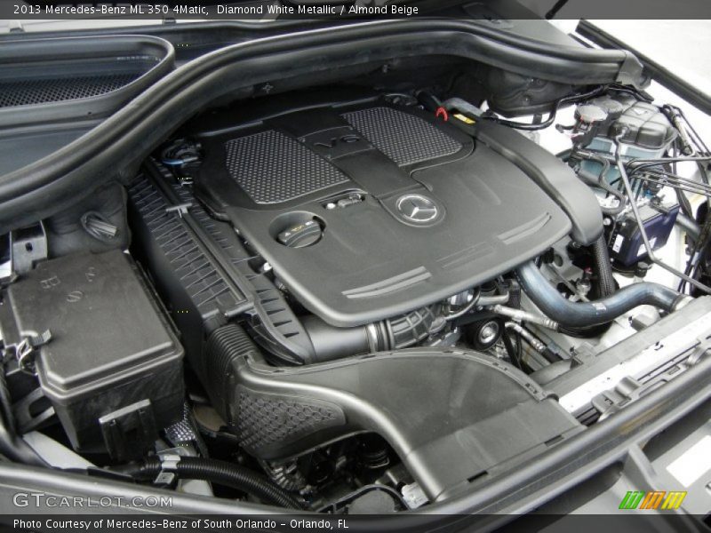 Diamond White Metallic / Almond Beige 2013 Mercedes-Benz ML 350 4Matic