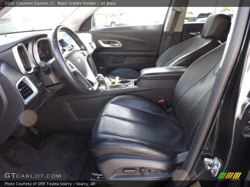 Black Granite Metallic / Jet Black 2010 Chevrolet Equinox LT