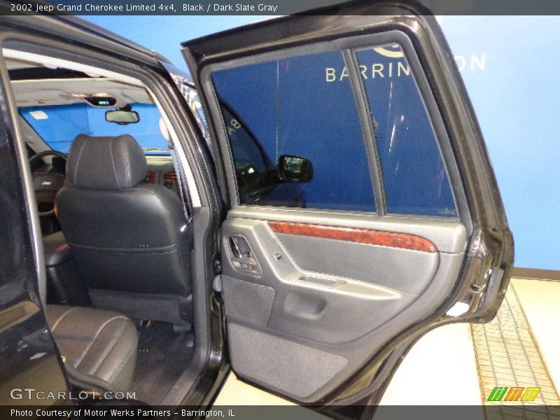 Black / Dark Slate Gray 2002 Jeep Grand Cherokee Limited 4x4