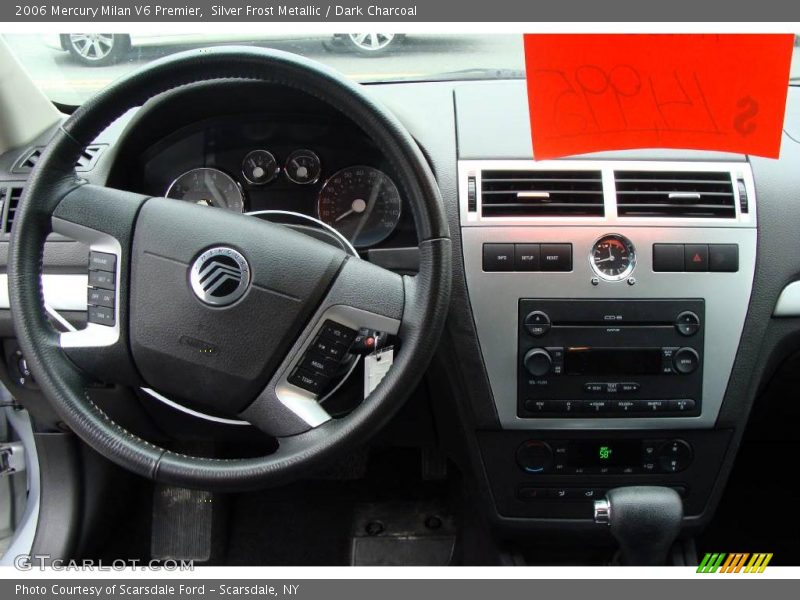 Silver Frost Metallic / Dark Charcoal 2006 Mercury Milan V6 Premier