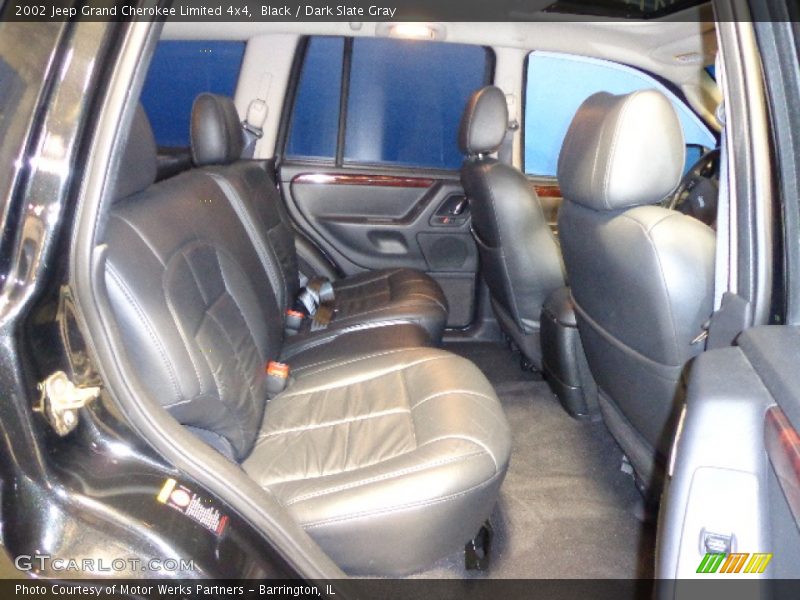 Black / Dark Slate Gray 2002 Jeep Grand Cherokee Limited 4x4