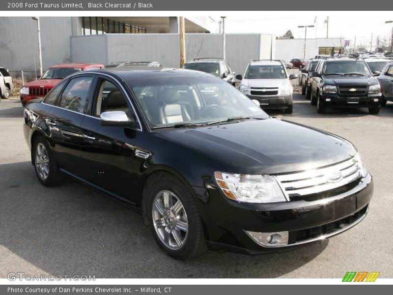 Black Clearcoat / Black 2008 Ford Taurus Limited