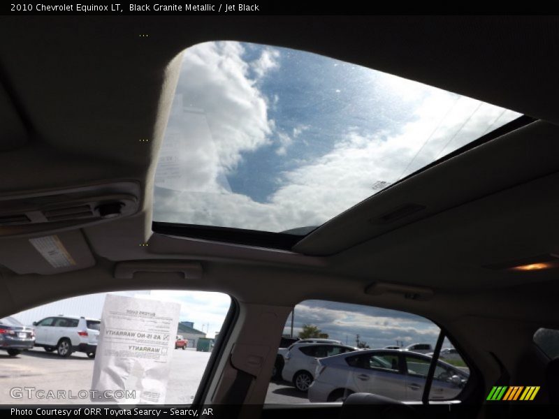 Black Granite Metallic / Jet Black 2010 Chevrolet Equinox LT