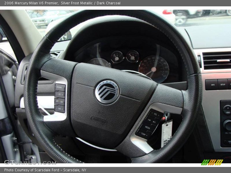 Silver Frost Metallic / Dark Charcoal 2006 Mercury Milan V6 Premier