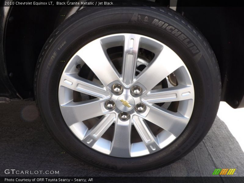 Black Granite Metallic / Jet Black 2010 Chevrolet Equinox LT