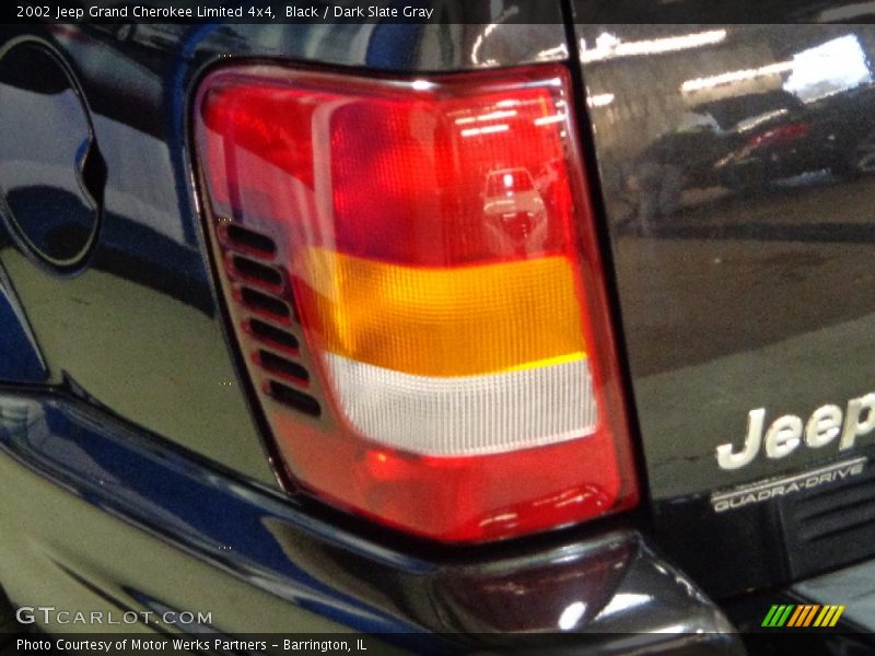 Black / Dark Slate Gray 2002 Jeep Grand Cherokee Limited 4x4