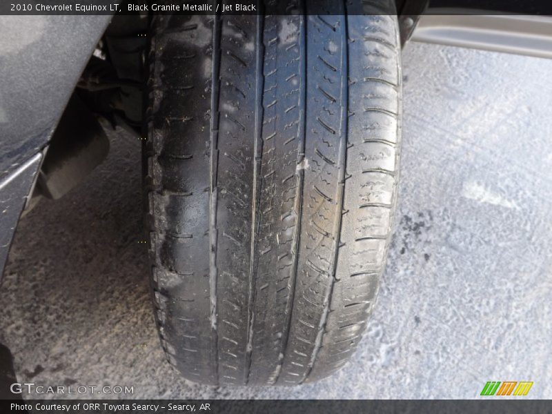 Black Granite Metallic / Jet Black 2010 Chevrolet Equinox LT