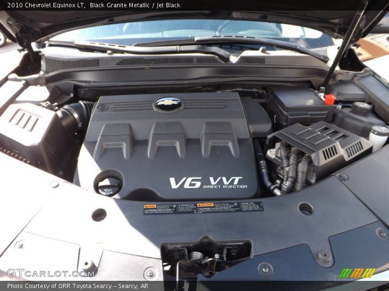 Black Granite Metallic / Jet Black 2010 Chevrolet Equinox LT