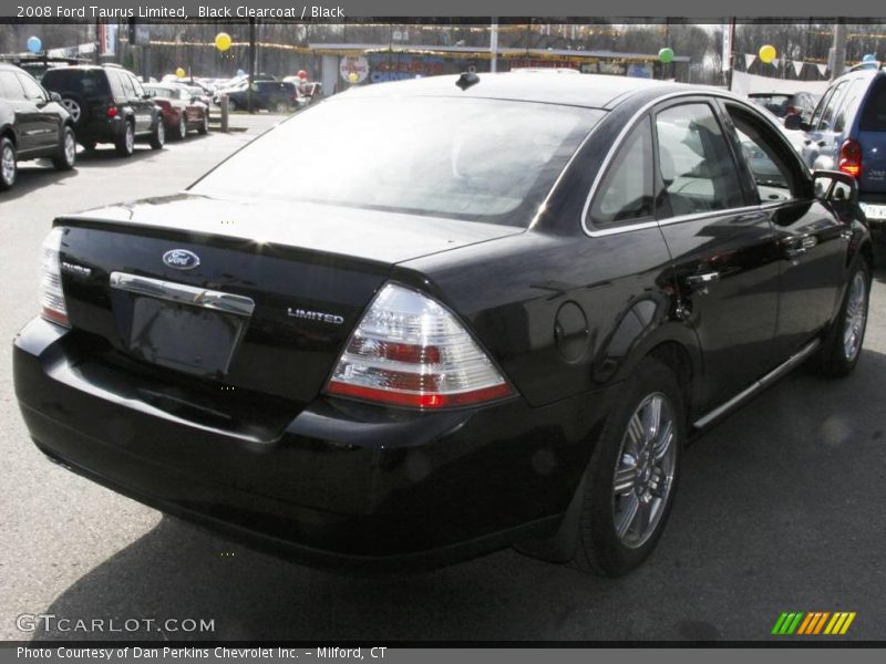 Black Clearcoat / Black 2008 Ford Taurus Limited