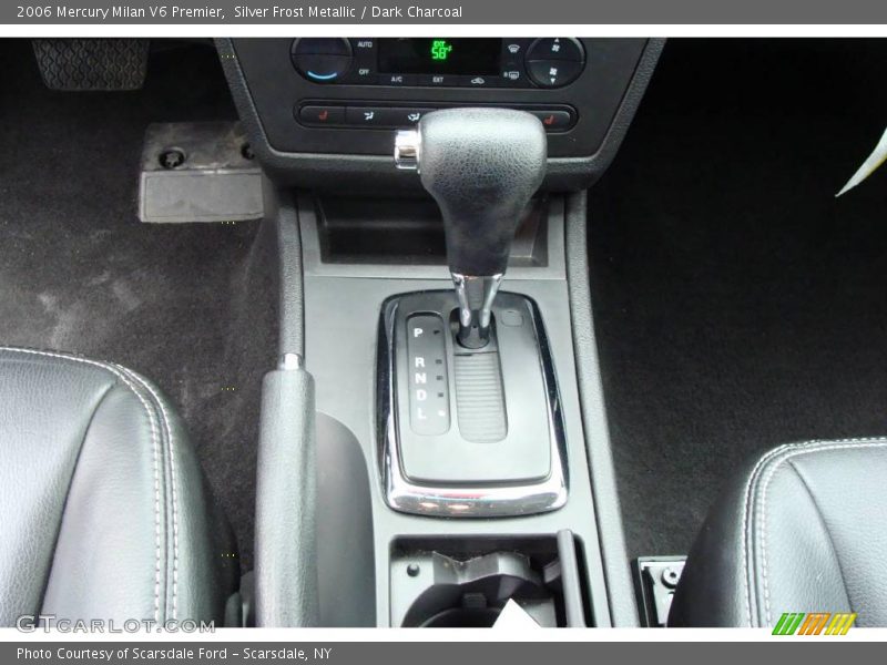 Silver Frost Metallic / Dark Charcoal 2006 Mercury Milan V6 Premier