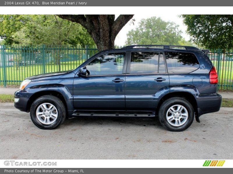 Blue Meridian Pearl / Ivory 2004 Lexus GX 470