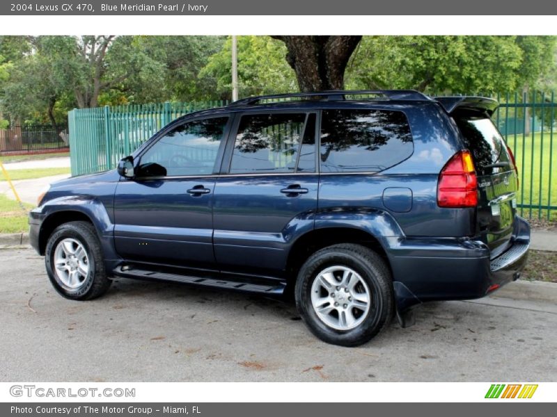 Blue Meridian Pearl / Ivory 2004 Lexus GX 470