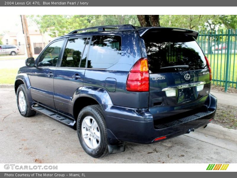Blue Meridian Pearl / Ivory 2004 Lexus GX 470