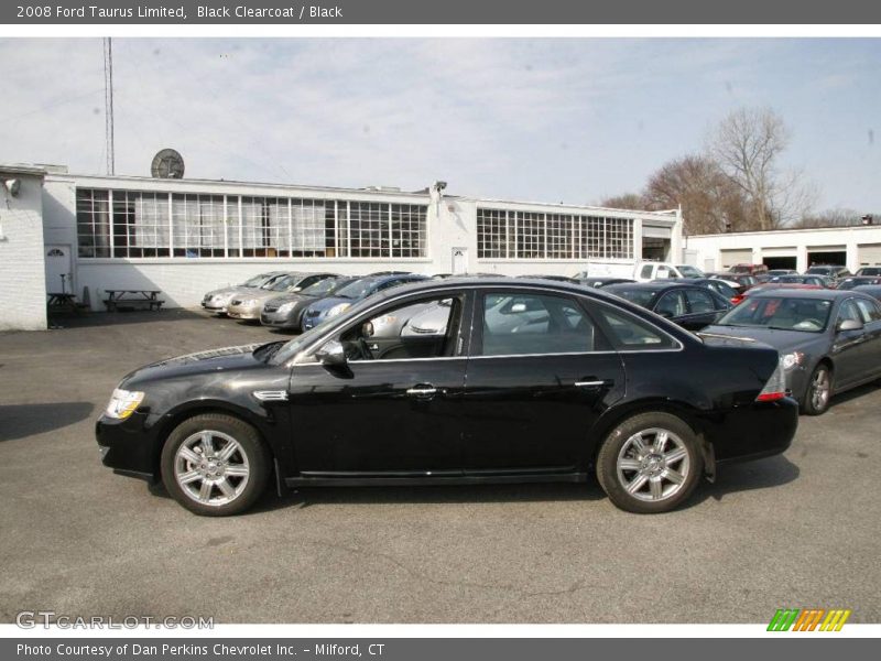 Black Clearcoat / Black 2008 Ford Taurus Limited