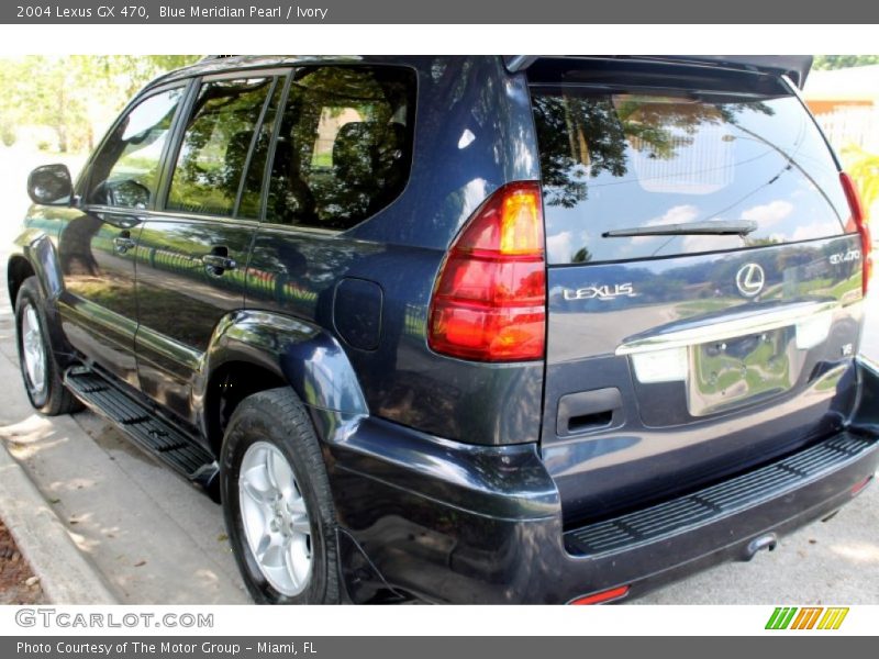 Blue Meridian Pearl / Ivory 2004 Lexus GX 470