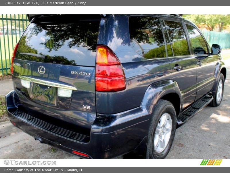 Blue Meridian Pearl / Ivory 2004 Lexus GX 470
