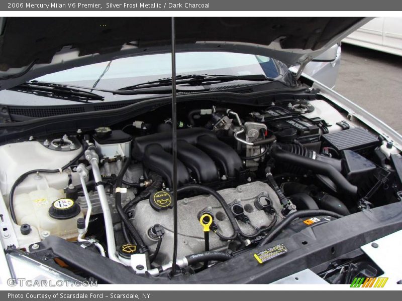 Silver Frost Metallic / Dark Charcoal 2006 Mercury Milan V6 Premier